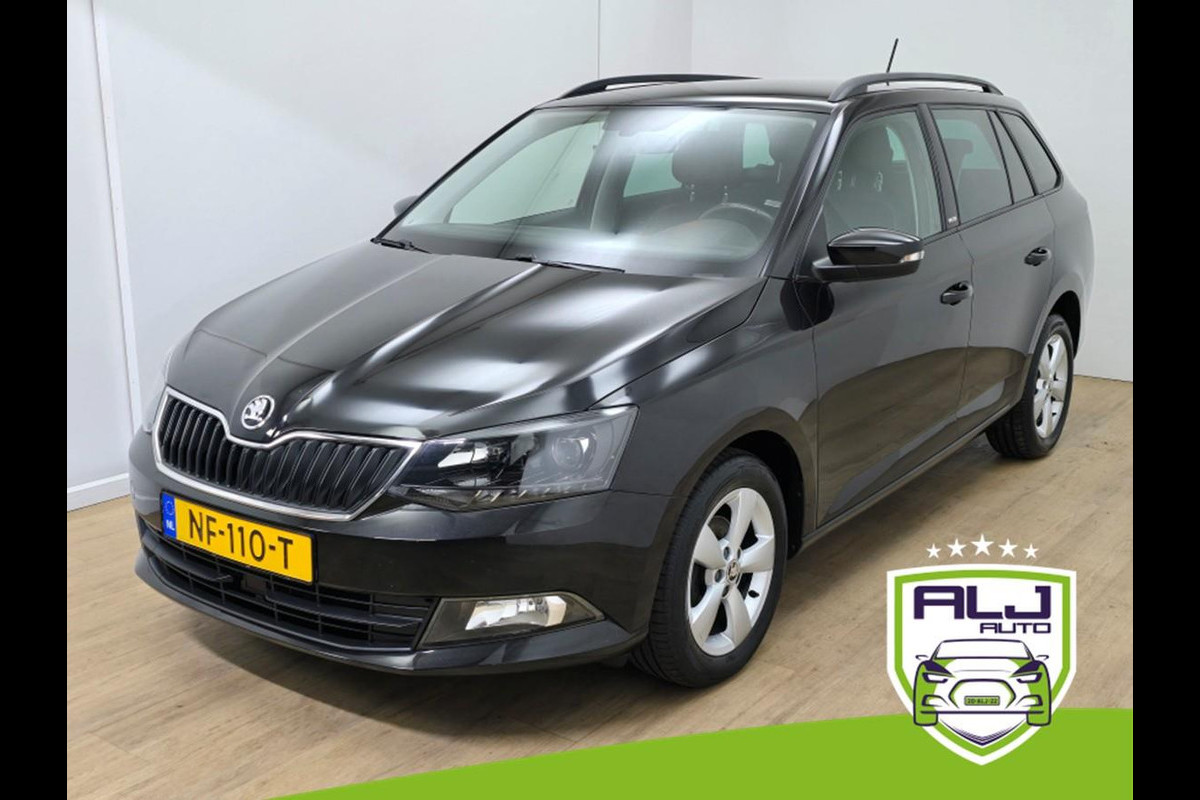 Škoda Fabia Combi Occasion 1.2 TSI JOY met cruisecontrol en bluetooth audio | Tweedehands Skoda fabia combi in zwart | Clima airco Škoda Fabia Combi Occasion 1.2 TSI JOY met cruisecontrol en bluetooth audio | Tweedehands Skoda fabia combi in zwart | Clima airco