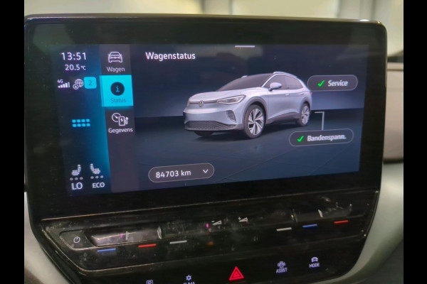Volkswagen ID.4 Life 77 kWh Auto. Navigatie Apple Carplay/Android Auto Adaptive Cruise Control Camera Parkeersensoren Stoel- en stuurverwarming Full Led Climate Control Lichtmetalen velgen