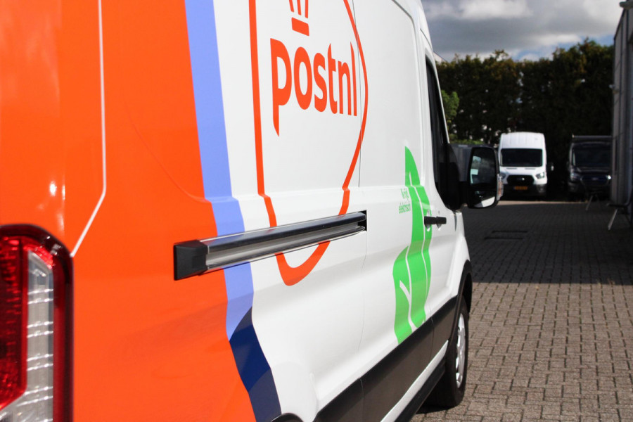 Ford E-Transit 350 L3H2 Trend 68 kWh 184pk | Zuid | Post NL Subco uitvoering | Power onboard | SYNC 4 Navigatie