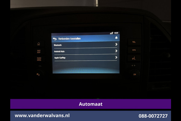 Mercedes-Benz Vito 116 CDI 164pk 9G-Tronic Automaat L2H1 Euro6 Airco | Camera | Apple Carplay Android Auto, Cruisecontrol, 2500kg Trekhaak, Parkeersensoren, Bijrijdersbank