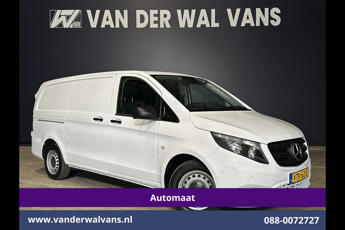 Mercedes-Benz Vito 116 CDI 164pk 9G-Tronic Automaat L2H1 Euro6 Airco | Camera | Apple Carplay Android Auto, Cruisecontrol, 2500kg Trekhaak, Parkeersensoren, Bijrijdersbank Mercedes-Benz Vito 116 CDI 164pk 9G-Tronic Automaat L2H1 Euro6 Airco | Camera | Apple Carplay Android Auto, Cruisecontrol, 2500kg Trekhaak, Parkeersensoren, Bijrijdersbank