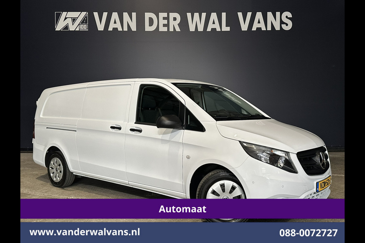 Mercedes-Benz Vito 114 CDI 136pk 9G-Tronic Automaat L3H1 Fabrieksgarantie Euro6 Airco | Camera | Apple Carplay Android Auto, Cruisecontrol, 2500kg Trekhaak, Parkeersensoren, Bijrijdersbank Mercedes-Benz Vito 114 CDI 136pk 9G-Tronic Automaat L3H1 Fabrieksgarantie Euro6 Airco | Camera | Apple Carplay Android Auto, Cruisecontrol, 2500kg Trekhaak, Parkeersensoren, Bijrijdersbank