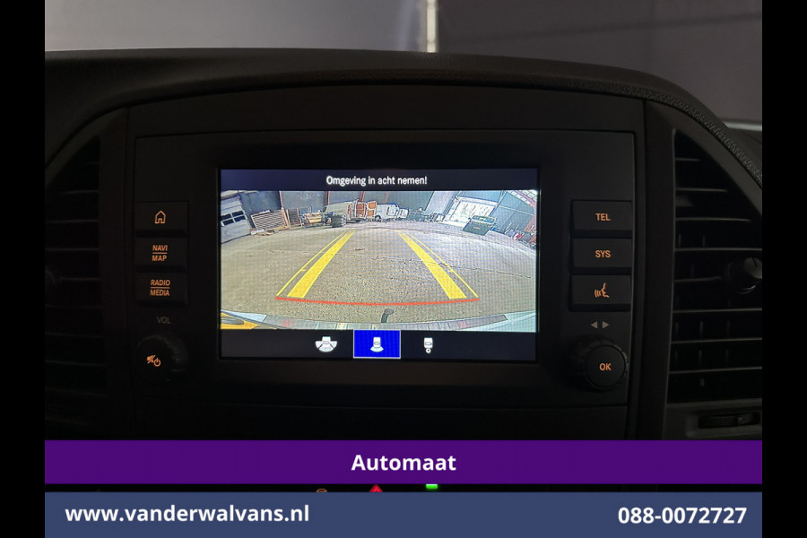 Mercedes-Benz Vito 114 CDI 136pk 9G-Tronic Automaat L3H1 Fabrieksgarantie Euro6 Airco | Camera | Apple Carplay Android Auto, Cruisecontrol, 2500kg Trekhaak, Parkeersensoren, Bijrijdersbank