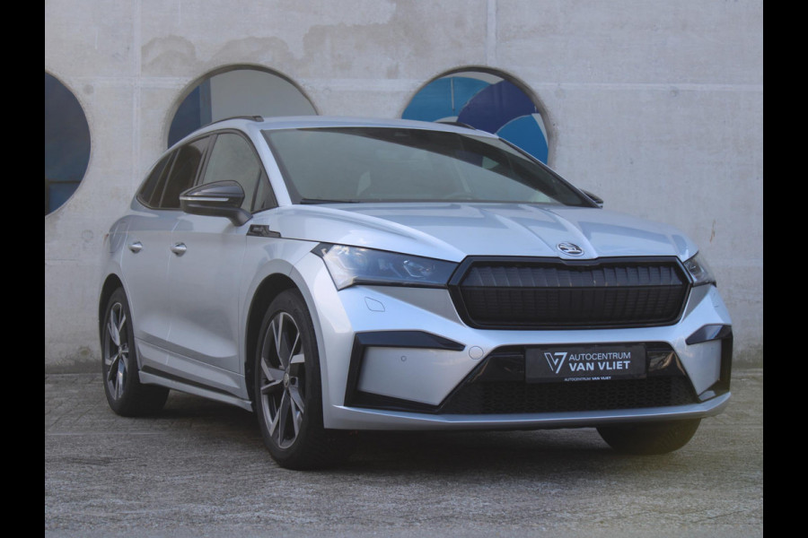 Škoda Enyaq 60 Sportline | TREKHAAK WEGKLAPBAAR | NAVIGATIE | ACHTERUITRIJCAMERA |