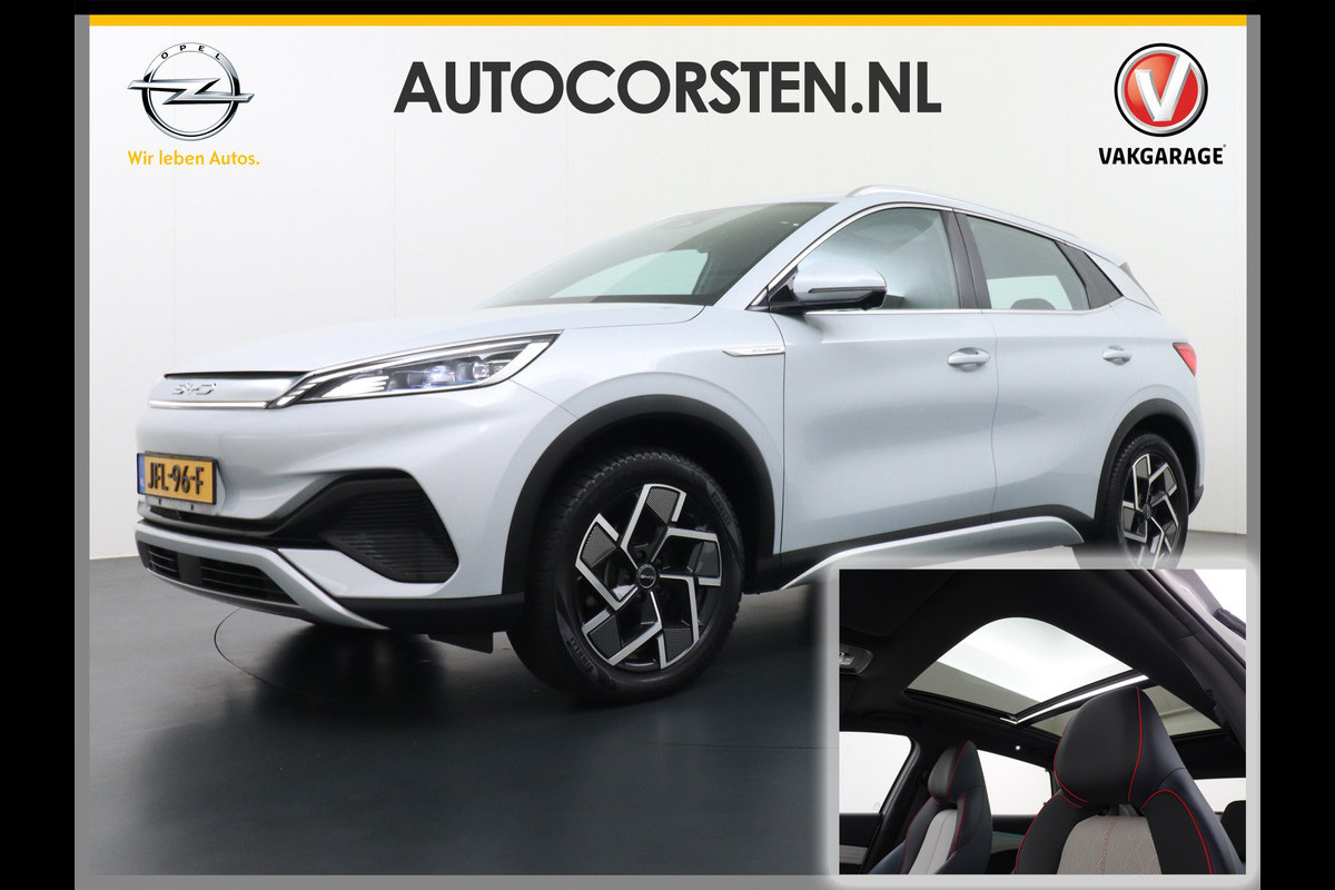 BYD ATTO 3 60kWh Design Pano-dak Leer+Elektr.Verst. Warmtepomp Adaptieve-Cr 360°Camera Apple Carplay Android Auto Elektr.A-klep Design Cont Verkeersbord detectie WiFi DAB Led Rijstrooksensor Fabrieksgarantie tot 31-7-2029/150.000km Garantie op de tractiebatterij tot 31-7-2031/200.000km 44.000 euro nieuw! BYD ATTO 3 60kWh Design Pano-dak Leer+Elektr.Verst. Warmtepomp Adaptieve-Cr 360°Camera Apple Carplay Android Auto Elektr.A-klep Design Cont Verkeersbord detectie WiFi DAB Led Rijstrooksensor Fabrieksgarantie tot 31-7-2029/150.000km Garantie op de tractiebatterij tot 31-7-2031/200.000km 44.000 euro nieuw!