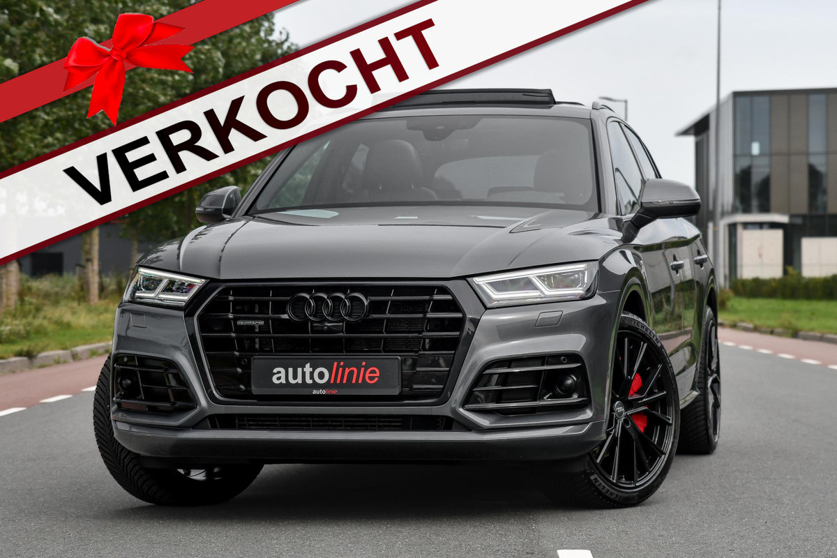 Audi Q5 55 TFSI e quattro Competition 3x S-Line. Luchtv, Massage, Pano, ACC, 360, B&O, Trekh, Keyless, Matrix, CarPlay, Sfeer! Audi Q5 55 TFSI e quattro Competition 3x S-Line. Luchtv, Massage, Pano, ACC, 360, B&O, Trekh, Keyless, Matrix, CarPlay, Sfeer!