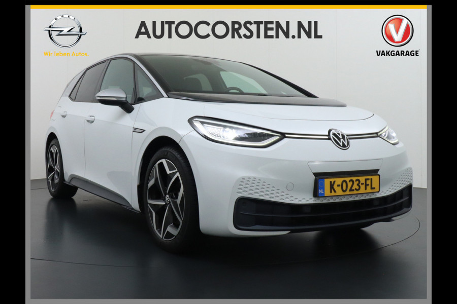Volkswagen ID.3 First Plus 58kWh Trekhaak Camera Apple Carplay Android Auto Navi Adap.Cruise Ecc Pdc Matrix Led Stoelverwarming Lmv DAB Keyless Rijstrooksensor Wifi Origineel Nederlandse Auto