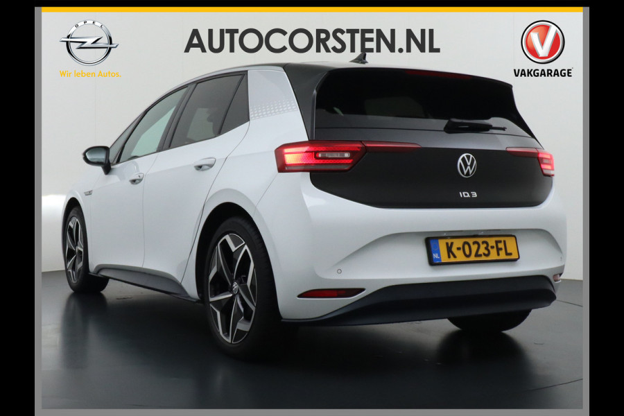Volkswagen ID.3 First Plus 58kWh Trekhaak Camera Apple Carplay Android Auto Navi Adap.Cruise Ecc Pdc Matrix Led Stoelverwarming Lmv DAB Keyless Rijstrooksensor Wifi Origineel Nederlandse Auto