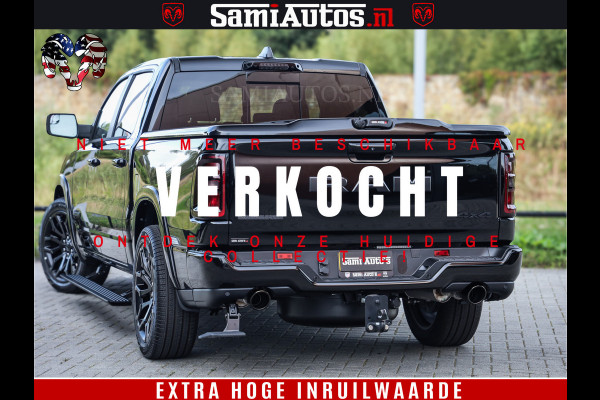 Dodge Ram 1500 Night Premium | Full Option | De Meest Luxe Pick-Up in zijn Klasse | Comfortabele Dubbele Cabine met Royale 5 Zitplaatsen | BPM vrij | Nu Leverbaar uit Voorraad | Voorraad Nr 2283 - 3326