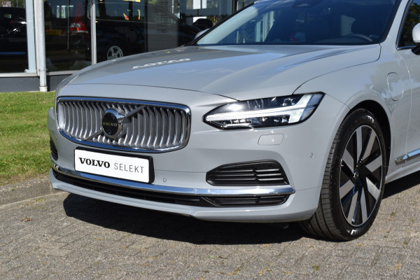 Volvo V90 T8 AWD 455PK Plug-in Hybrid Ultra Bright | HUD | B&W | 360 camera | Stuurverwarming | Panodak | 19"LMV