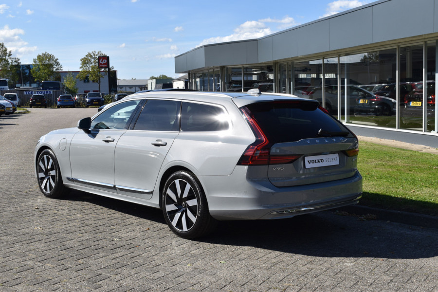 Volvo V90 T8 AWD 455PK Plug-in Hybrid Ultra Bright | HUD | B&W | 360 camera | Stuurverwarming | Panodak | 19"LMV