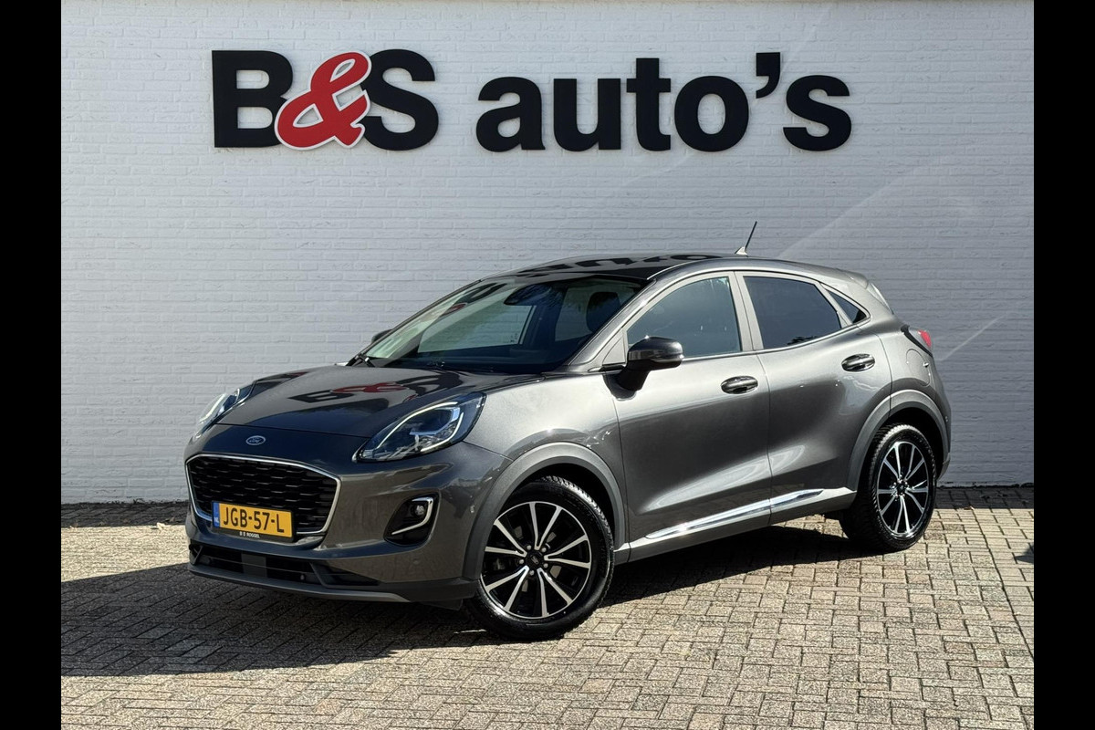 Ford Puma 1.0 EcoBoost Hybrid Titanium Adaptive cruise Climate control Stoel- stuurverwarming Apple / Android Achteruitrijcamera Ford Puma 1.0 EcoBoost Hybrid Titanium Adaptive cruise Climate control Stoel- stuurverwarming Apple / Android Achteruitrijcamera