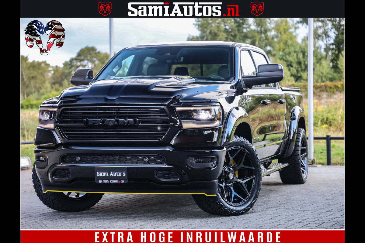 Dodge Ram 1500 GT EDITION | TRX PACK | VIRTUAL COCKPIT | HEAD-UP | ADAPTIVE CRUISE | 360 CAMERA | 5.7 HEMI V8 402PK | 4X4 | Comfortabele Dubbele Cabine met Royale 5 Zitplaatsen | BPM vrij | Nu Leverbaar uit Voorraad | Voorraad Nr 2437 Dodge Ram 1500 GT EDITION | TRX PACK | VIRTUAL COCKPIT | HEAD-UP | ADAPTIVE CRUISE | 360 CAMERA | 5.7 HEMI V8 402PK | 4X4 | Comfortabele Dubbele Cabine met Royale 5 Zitplaatsen | BPM vrij | Nu Leverbaar uit Voorraad | Voorraad Nr 2437