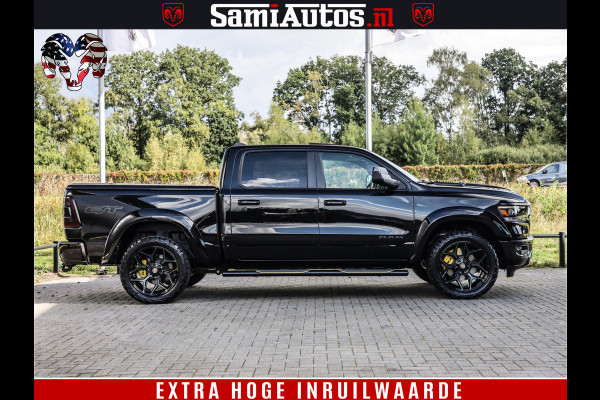 Dodge Ram 1500 GT EDITION | TRX PACK | VIRTUAL COCKPIT | HEAD-UP | ADAPTIVE CRUISE | 360 CAMERA | 5.7 HEMI V8 402PK | 4X4 | Comfortabele Dubbele Cabine met Royale 5 Zitplaatsen | BPM vrij | Nu Leverbaar uit Voorraad | Voorraad Nr 2437