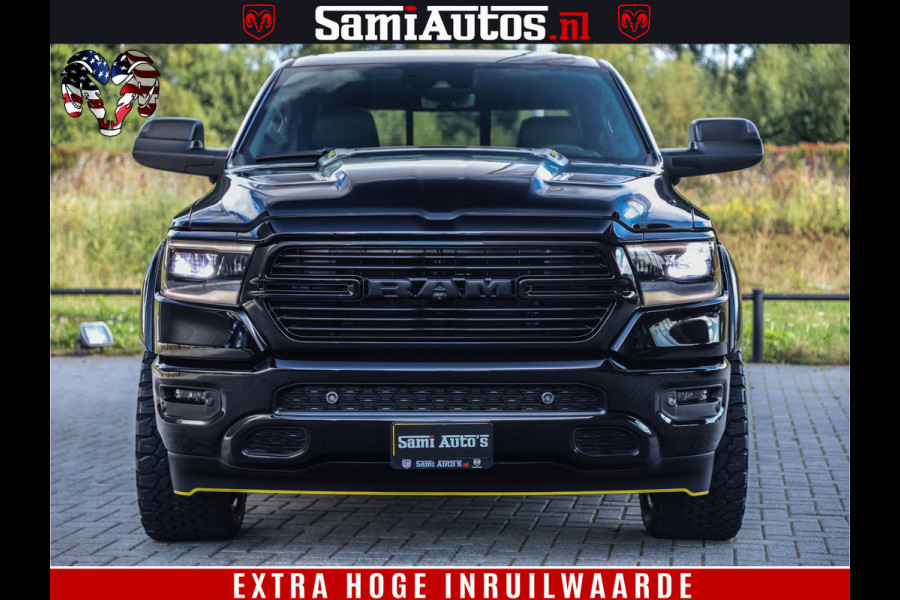 Dodge Ram 1500 GT EDITION | TRX PACK | VIRTUAL COCKPIT | HEAD-UP | ADAPTIVE CRUISE | 360 CAMERA | 5.7 HEMI V8 402PK | 4X4 | Comfortabele Dubbele Cabine met Royale 5 Zitplaatsen | BPM vrij | Nu Leverbaar uit Voorraad | Voorraad Nr 2437