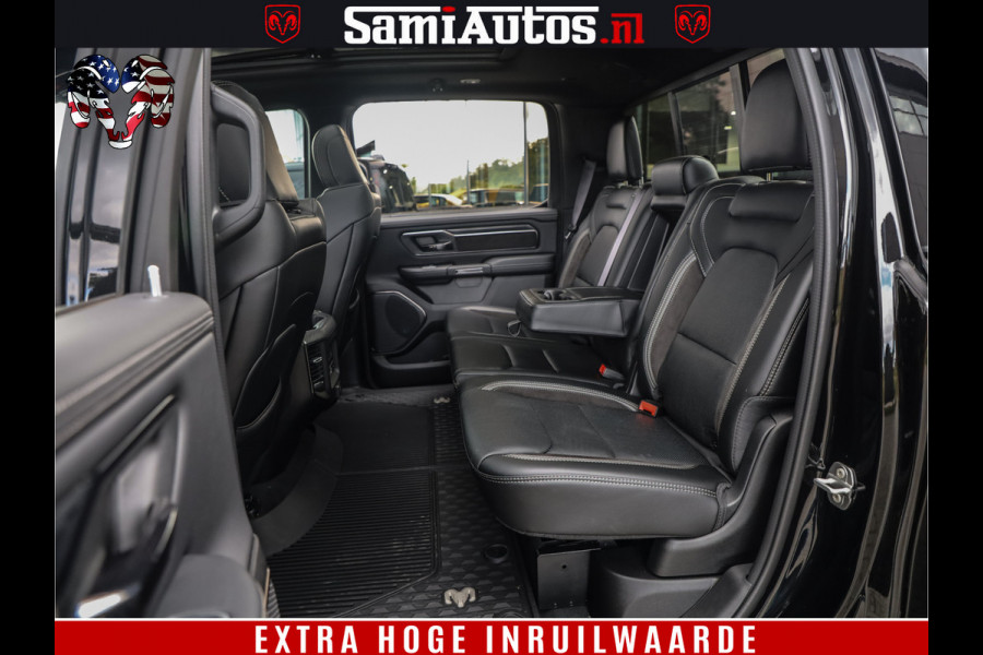 Dodge Ram 1500 GT EDITION | TRX PACK | VIRTUAL COCKPIT | HEAD-UP | ADAPTIVE CRUISE | 360 CAMERA | 5.7 HEMI V8 402PK | 4X4 | Comfortabele Dubbele Cabine met Royale 5 Zitplaatsen | BPM vrij | Nu Leverbaar uit Voorraad | Voorraad Nr 2437