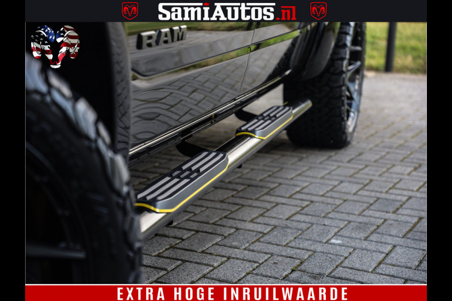 Dodge Ram 1500 GT EDITION | TRX PACK | VIRTUAL COCKPIT | HEAD-UP | ADAPTIVE CRUISE | 360 CAMERA | 5.7 HEMI V8 402PK | 4X4 | Comfortabele Dubbele Cabine met Royale 5 Zitplaatsen | BPM vrij | Nu Leverbaar uit Voorraad | Voorraad Nr 2437