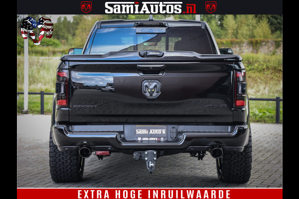 Dodge Ram 1500 GT EDITION | TRX PACK | VIRTUAL COCKPIT | HEAD-UP | ADAPTIVE CRUISE | 360 CAMERA | 5.7 HEMI V8 402PK | 4X4 | Comfortabele Dubbele Cabine met Royale 5 Zitplaatsen | BPM vrij | Nu Leverbaar uit Voorraad | Voorraad Nr 2437