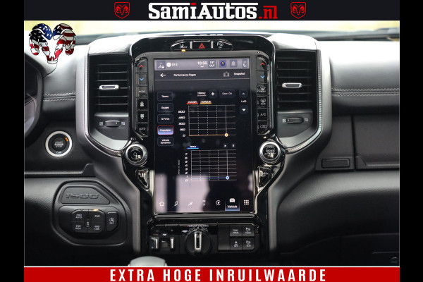 Dodge Ram 1500 GT EDITION | TRX PACK | VIRTUAL COCKPIT | HEAD-UP | ADAPTIVE CRUISE | 360 CAMERA | 5.7 HEMI V8 402PK | 4X4 | Comfortabele Dubbele Cabine met Royale 5 Zitplaatsen | BPM vrij | Nu Leverbaar uit Voorraad | Voorraad Nr 2437
