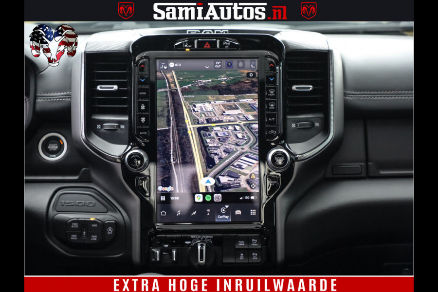 Dodge Ram 1500 GT EDITION | TRX PACK | VIRTUAL COCKPIT | HEAD-UP | ADAPTIVE CRUISE | 360 CAMERA | 5.7 HEMI V8 402PK | 4X4 | Comfortabele Dubbele Cabine met Royale 5 Zitplaatsen | BPM vrij | Nu Leverbaar uit Voorraad | Voorraad Nr 2437