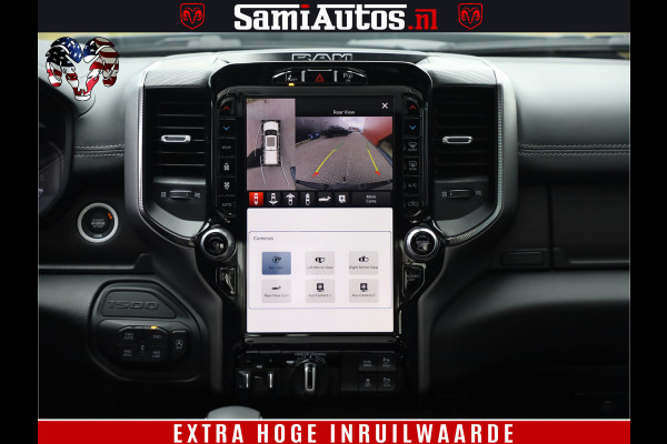 Dodge Ram 1500 GT EDITION | TRX PACK | VIRTUAL COCKPIT | HEAD-UP | ADAPTIVE CRUISE | 360 CAMERA | 5.7 HEMI V8 402PK | 4X4 | Comfortabele Dubbele Cabine met Royale 5 Zitplaatsen | BPM vrij | Nu Leverbaar uit Voorraad | Voorraad Nr 2437