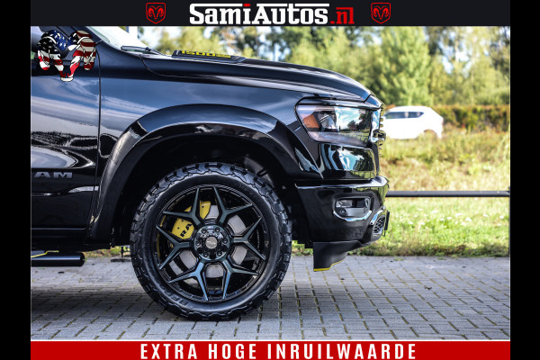 Dodge Ram 1500 GT EDITION | TRX PACK | VIRTUAL COCKPIT | HEAD-UP | ADAPTIVE CRUISE | 360 CAMERA | 5.7 HEMI V8 402PK | 4X4 | Comfortabele Dubbele Cabine met Royale 5 Zitplaatsen | BPM vrij | Nu Leverbaar uit Voorraad | Voorraad Nr 2437
