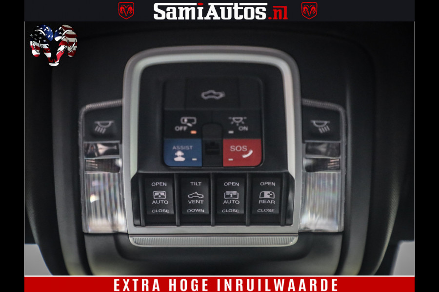 Dodge Ram 1500 GT EDITION | TRX PACK | VIRTUAL COCKPIT | HEAD-UP | ADAPTIVE CRUISE | 360 CAMERA | 5.7 HEMI V8 402PK | 4X4 | Comfortabele Dubbele Cabine met Royale 5 Zitplaatsen | BPM vrij | Nu Leverbaar uit Voorraad | Voorraad Nr 2437