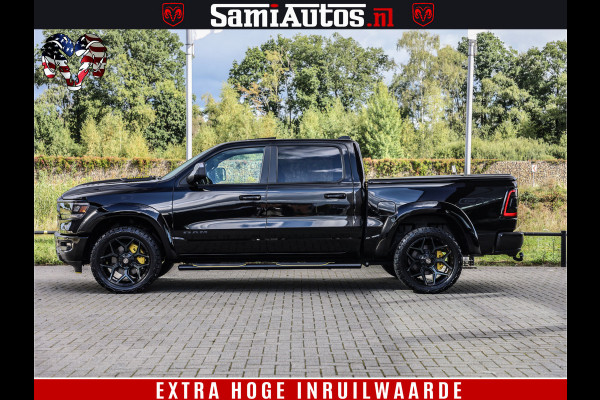 Dodge Ram 1500 GT EDITION | TRX PACK | VIRTUAL COCKPIT | HEAD-UP | ADAPTIVE CRUISE | 360 CAMERA | 5.7 HEMI V8 402PK | 4X4 | Comfortabele Dubbele Cabine met Royale 5 Zitplaatsen | BPM vrij | Nu Leverbaar uit Voorraad | Voorraad Nr 2437