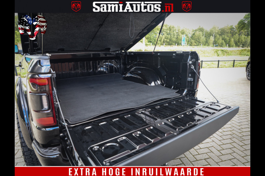 Dodge Ram 1500 GT EDITION | TRX PACK | VIRTUAL COCKPIT | HEAD-UP | ADAPTIVE CRUISE | 360 CAMERA | 5.7 HEMI V8 402PK | 4X4 | Comfortabele Dubbele Cabine met Royale 5 Zitplaatsen | BPM vrij | Nu Leverbaar uit Voorraad | Voorraad Nr 2437