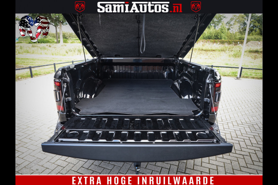 Dodge Ram 1500 GT EDITION | TRX PACK | VIRTUAL COCKPIT | HEAD-UP | ADAPTIVE CRUISE | 360 CAMERA | 5.7 HEMI V8 402PK | 4X4 | Comfortabele Dubbele Cabine met Royale 5 Zitplaatsen | BPM vrij | Nu Leverbaar uit Voorraad | Voorraad Nr 2437