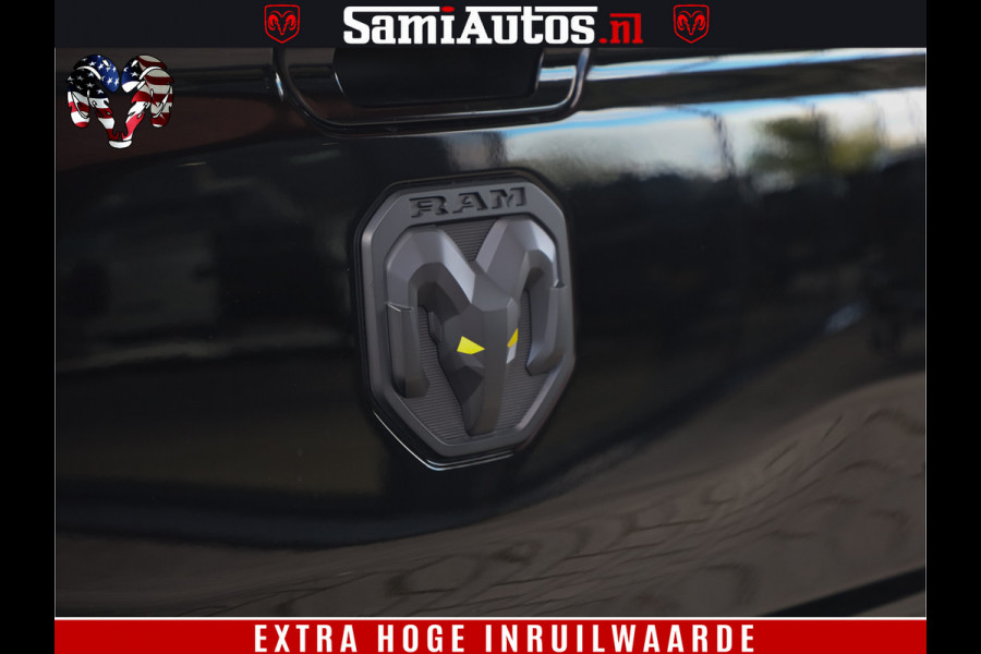 Dodge Ram 1500 GT EDITION | TRX PACK | VIRTUAL COCKPIT | HEAD-UP | ADAPTIVE CRUISE | 360 CAMERA | 5.7 HEMI V8 402PK | 4X4 | Comfortabele Dubbele Cabine met Royale 5 Zitplaatsen | BPM vrij | Nu Leverbaar uit Voorraad | Voorraad Nr 2437