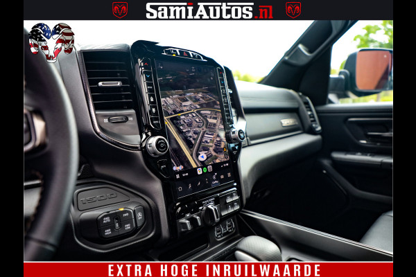 Dodge Ram 1500 GT EDITION | TRX PACK | VIRTUAL COCKPIT | HEAD-UP | ADAPTIVE CRUISE | 360 CAMERA | 5.7 HEMI V8 402PK | 4X4 | Comfortabele Dubbele Cabine met Royale 5 Zitplaatsen | BPM vrij | Nu Leverbaar uit Voorraad | Voorraad Nr 2437