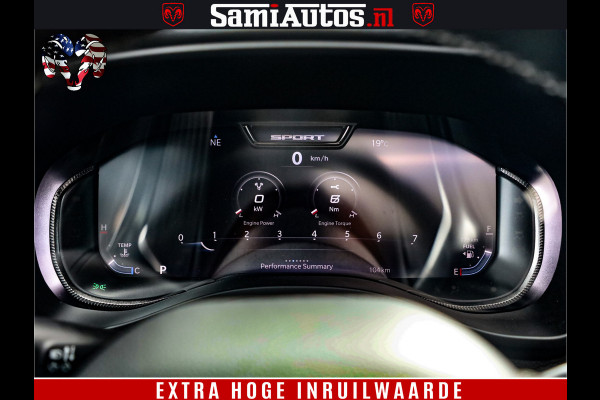 Dodge Ram 1500 GT EDITION | TRX PACK | VIRTUAL COCKPIT | HEAD-UP | ADAPTIVE CRUISE | 360 CAMERA | 5.7 HEMI V8 402PK | 4X4 | Comfortabele Dubbele Cabine met Royale 5 Zitplaatsen | BPM vrij | Nu Leverbaar uit Voorraad | Voorraad Nr 2437