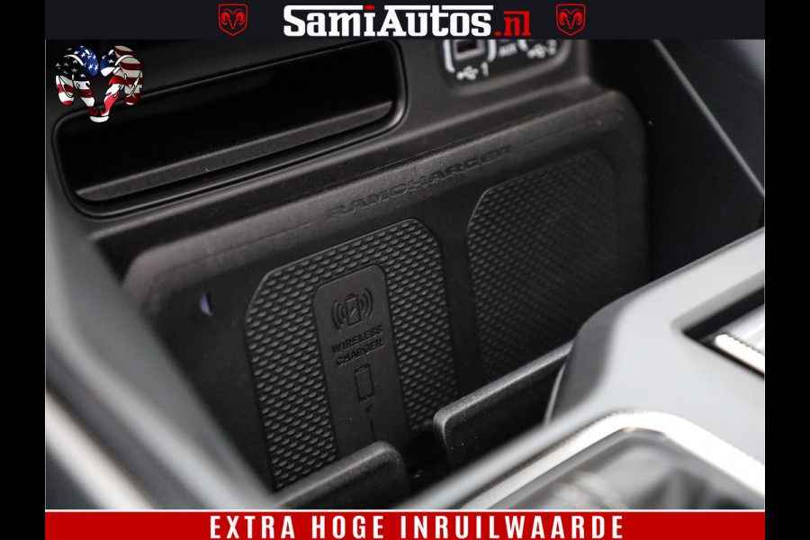 Dodge Ram 1500 GT EDITION | TRX PACK | VIRTUAL COCKPIT | HEAD-UP | ADAPTIVE CRUISE | 360 CAMERA | 5.7 HEMI V8 402PK | 4X4 | Comfortabele Dubbele Cabine met Royale 5 Zitplaatsen | BPM vrij | Nu Leverbaar uit Voorraad | Voorraad Nr 2437
