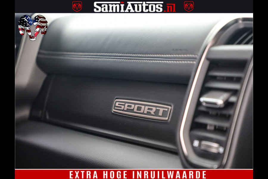 Dodge Ram 1500 GT EDITION | TRX PACK | VIRTUAL COCKPIT | HEAD-UP | ADAPTIVE CRUISE | 360 CAMERA | 5.7 HEMI V8 402PK | 4X4 | Comfortabele Dubbele Cabine met Royale 5 Zitplaatsen | BPM vrij | Nu Leverbaar uit Voorraad | Voorraad Nr 2437