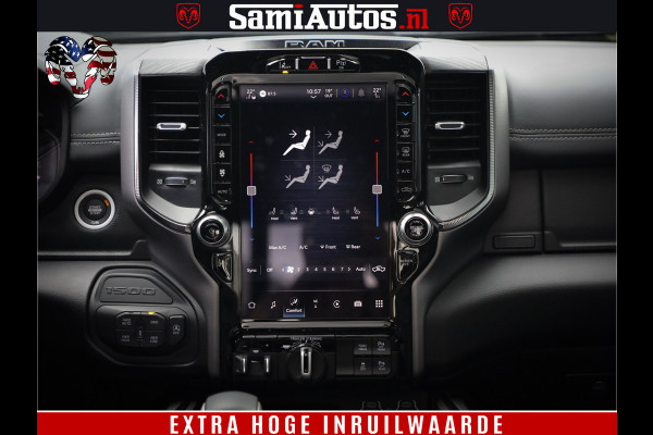Dodge Ram 1500 GT EDITION | TRX PACK | VIRTUAL COCKPIT | HEAD-UP | ADAPTIVE CRUISE | 360 CAMERA | 5.7 HEMI V8 402PK | 4X4 | Comfortabele Dubbele Cabine met Royale 5 Zitplaatsen | BPM vrij | Nu Leverbaar uit Voorraad | Voorraad Nr 2437