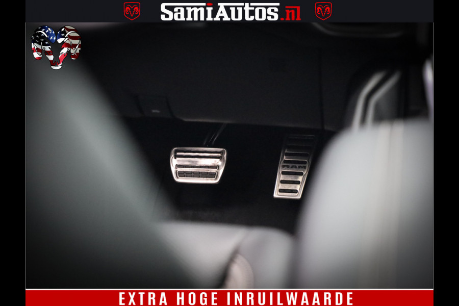 Dodge Ram 1500 GT EDITION | TRX PACK | VIRTUAL COCKPIT | HEAD-UP | ADAPTIVE CRUISE | 360 CAMERA | 5.7 HEMI V8 402PK | 4X4 | Comfortabele Dubbele Cabine met Royale 5 Zitplaatsen | BPM vrij | Nu Leverbaar uit Voorraad | Voorraad Nr 2437