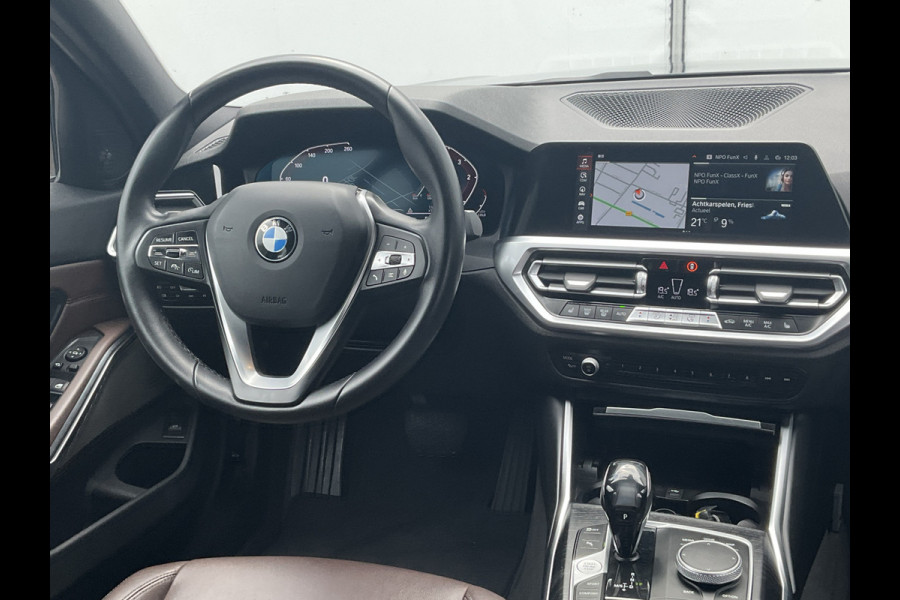 BMW 3 Serie Touring 318 2.0D 150pk High Executive Harman/Kardon Leder Carplay Led Facelift NL-Auto!