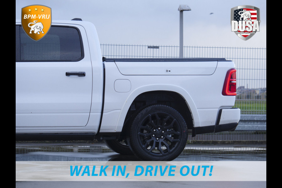 Dodge Ram | 1500 | Limited | Night | 3.0L Twin-Turbo I6 | High Output | RAMBOX | Massage stoelen | Passenger Display | RAMBOX Getoonde accessoires zijn verkrijgbaar tegen meerprijs