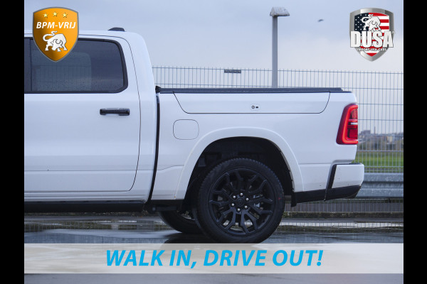 Dodge Ram | 1500 | Limited | Night | 3.0L Twin-Turbo I6 | High Output | RAMBOX | Massage stoelen | Passenger Display | RAMBOX Getoonde accessoires zijn verkrijgbaar tegen meerprijs