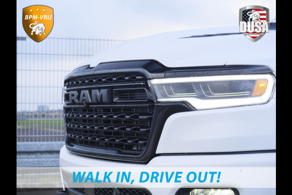 Dodge Ram | 1500 | Limited | Night | 3.0L Twin-Turbo I6 | High Output | RAMBOX | Massage stoelen | Passenger Display | RAMBOX Getoonde accessoires zijn verkrijgbaar tegen meerprijs