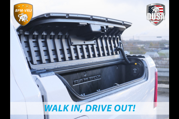 Dodge Ram | 1500 | Limited | Night | 3.0L Twin-Turbo I6 | High Output | RAMBOX | Massage stoelen | Passenger Display | RAMBOX Getoonde accessoires zijn verkrijgbaar tegen meerprijs