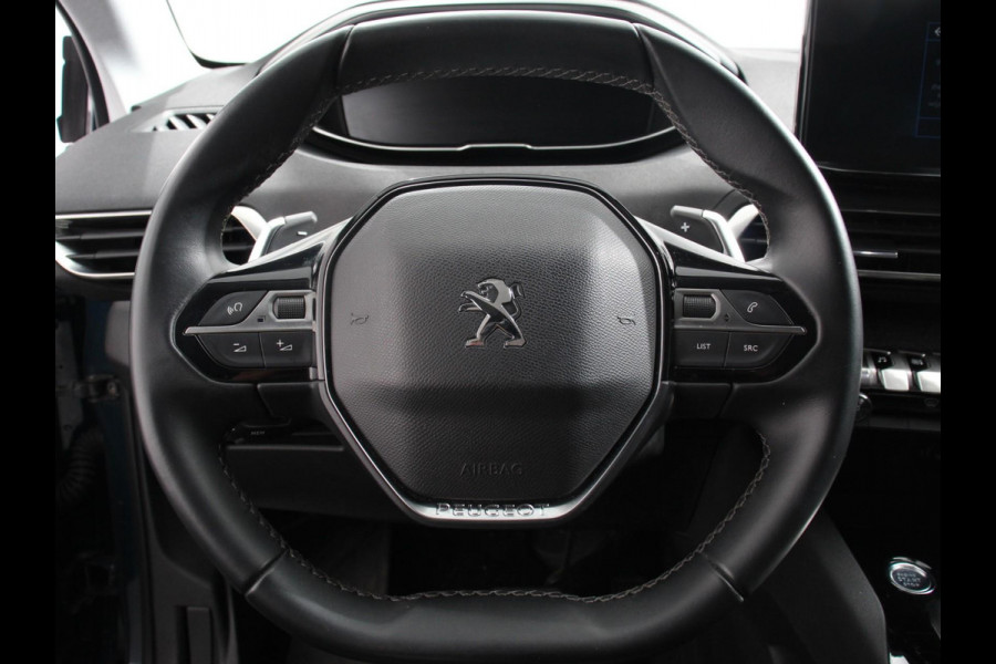 Peugeot 5008 1.2 PureTech 130pk Automaat Allure Pack | Navigatie | Apple Carplay/Android Auto | Climate Control | Cruise Control | Virtual cockpit | PDC VA + Camera | Zonneschermen achter | Keyless Go | Full LED  18” LM Velgen
