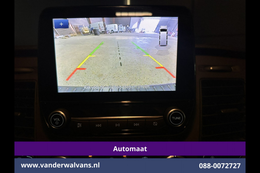 Ford Transit Custom 2.0 TDCI 130pk Automaat L1H1 Euro6 Airco | 2x zijdeur | LED | Camera | Navigatie | Apple Carplay Android Auto, Cruisecontrol, Stoelverwarming, Verwarmde voorruit, Parkeersensoren, Bijrijdersbank