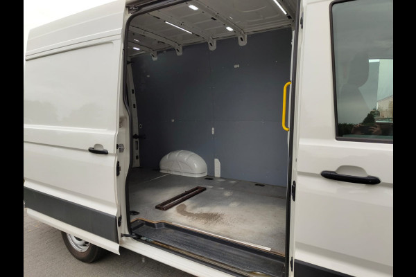 Volkswagen Crafter 30 2.0TDI L3H2 Airco Camera Navi Bluetooth EURO 6 Betonplex vloer Wandbekleding Schuifdeur Buro 2.500kg trekvermogen keurige bus!