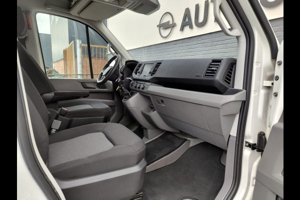 Volkswagen Crafter 30 2.0TDI L3H2 Airco Camera Navi Bluetooth EURO 6 Betonplex vloer Wandbekleding Schuifdeur Buro 2.500kg trekvermogen keurige bus!