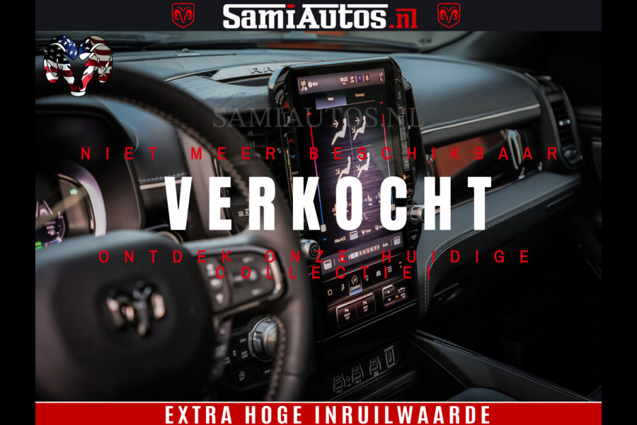 Dodge Ram 1500 Limited H.O 540HP 706Nm | Massage + Full Option | De Meest Luxe en Volle Pick-Up in zijn Klasse | Comfortabele Dubbele Cabine met Royale 5 Zitplaatsen | BPM vrij | Nu Leverbaar uit Voorraad | Voorraad Nr 2332 - 5179