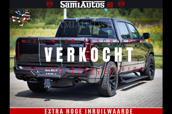 Dodge Ram 1500 Limited H.O 540HP 706Nm | Massage + Full Option | De Meest Luxe en Volle Pick-Up in zijn Klasse | Comfortabele Dubbele Cabine met Royale 5 Zitplaatsen | BPM vrij | Nu Leverbaar uit Voorraad | Voorraad Nr 2332 - 5179