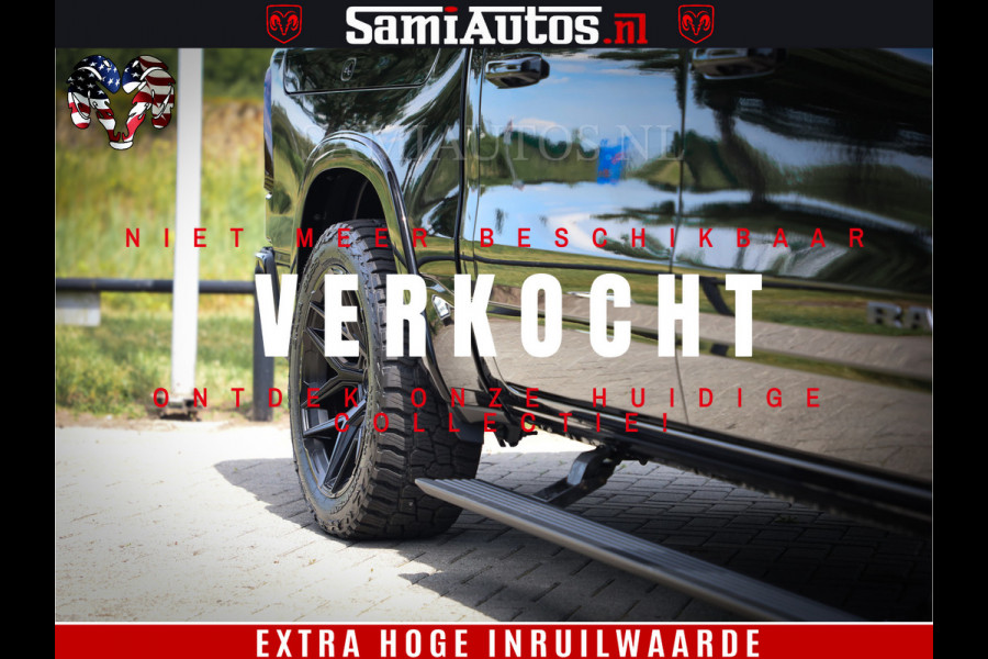 Dodge Ram 1500 Limited H.O 540HP 706Nm | Massage + Full Option | De Meest Luxe en Volle Pick-Up in zijn Klasse | Comfortabele Dubbele Cabine met Royale 5 Zitplaatsen | BPM vrij | Nu Leverbaar uit Voorraad | Voorraad Nr 2332 - 5179
