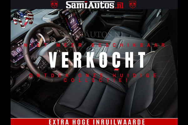 Dodge Ram 1500 Limited H.O 540HP 706Nm | Massage + Full Option | De Meest Luxe en Volle Pick-Up in zijn Klasse | Comfortabele Dubbele Cabine met Royale 5 Zitplaatsen | BPM vrij | Nu Leverbaar uit Voorraad | Voorraad Nr 2332 - 5179